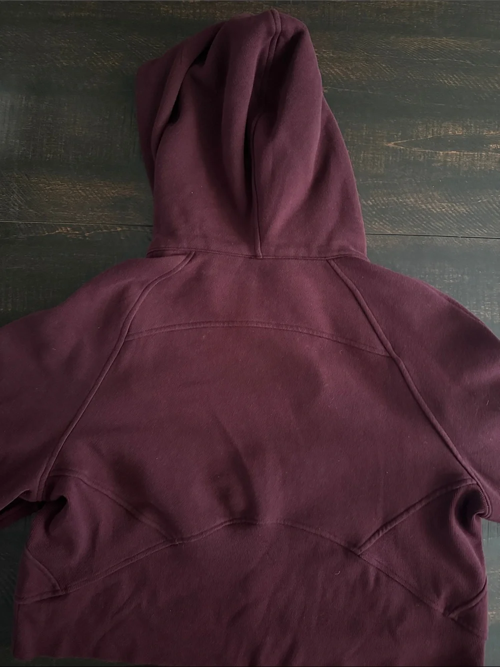 lululemon athletica Hoodie in Burgundy - Picture 3 of 3